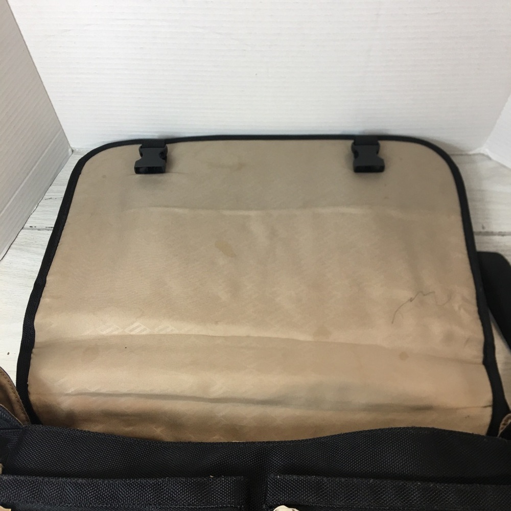 Sharper Image Black Computer Briefcase Multi-Purp… - image 4